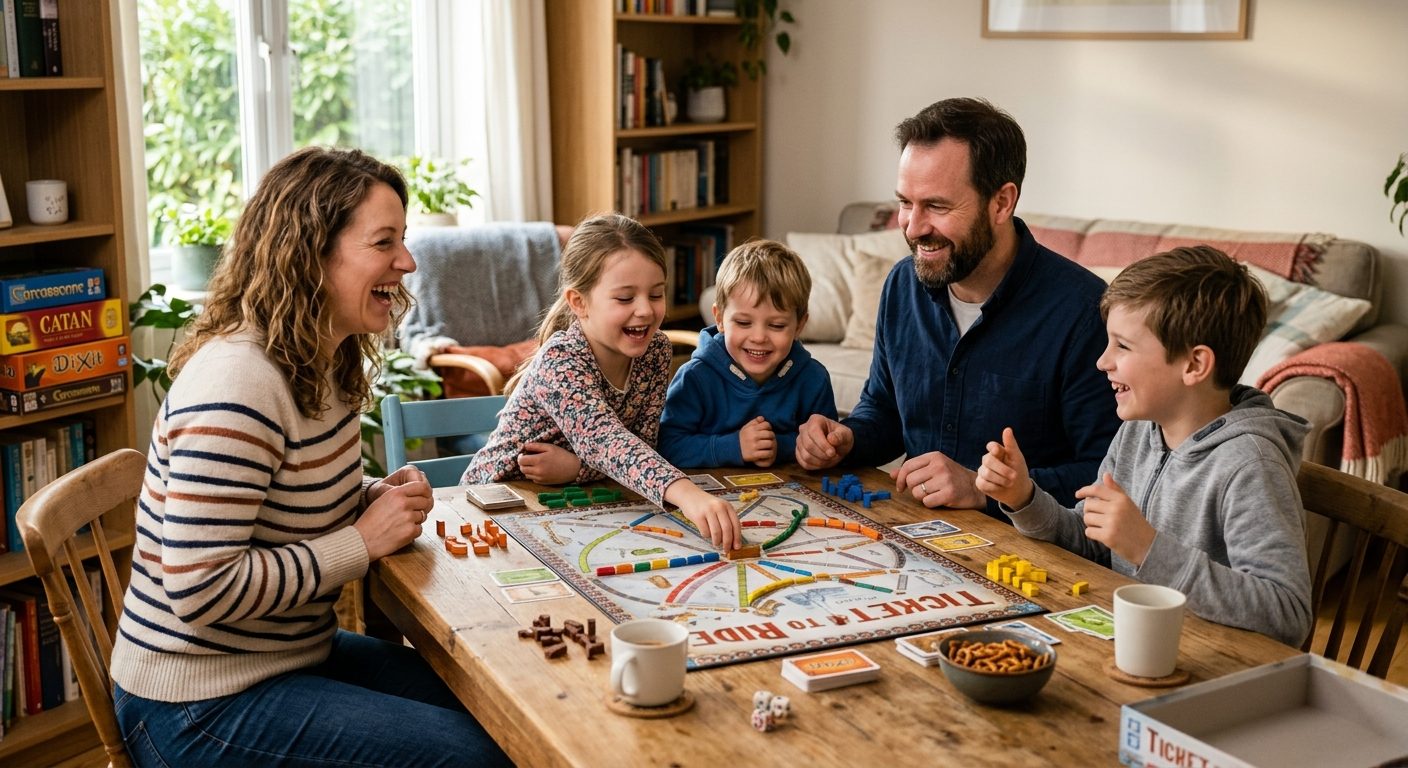 Bästa sällskapsspelen för hela familjen