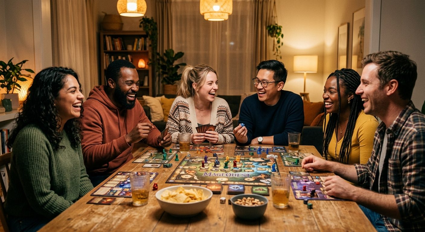 Bästa sällskapsspelen för hela familjen