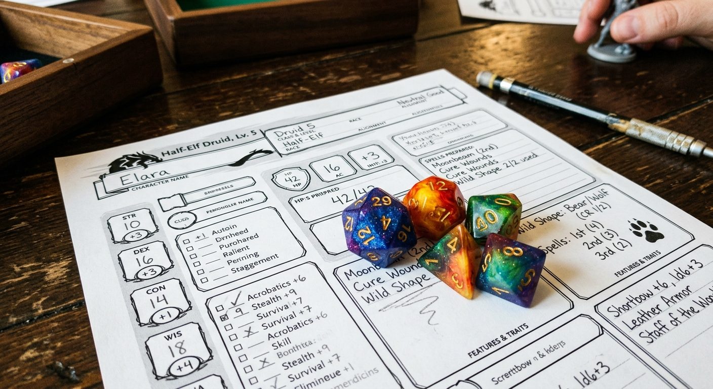Introduktion till rollspel för nybörjare